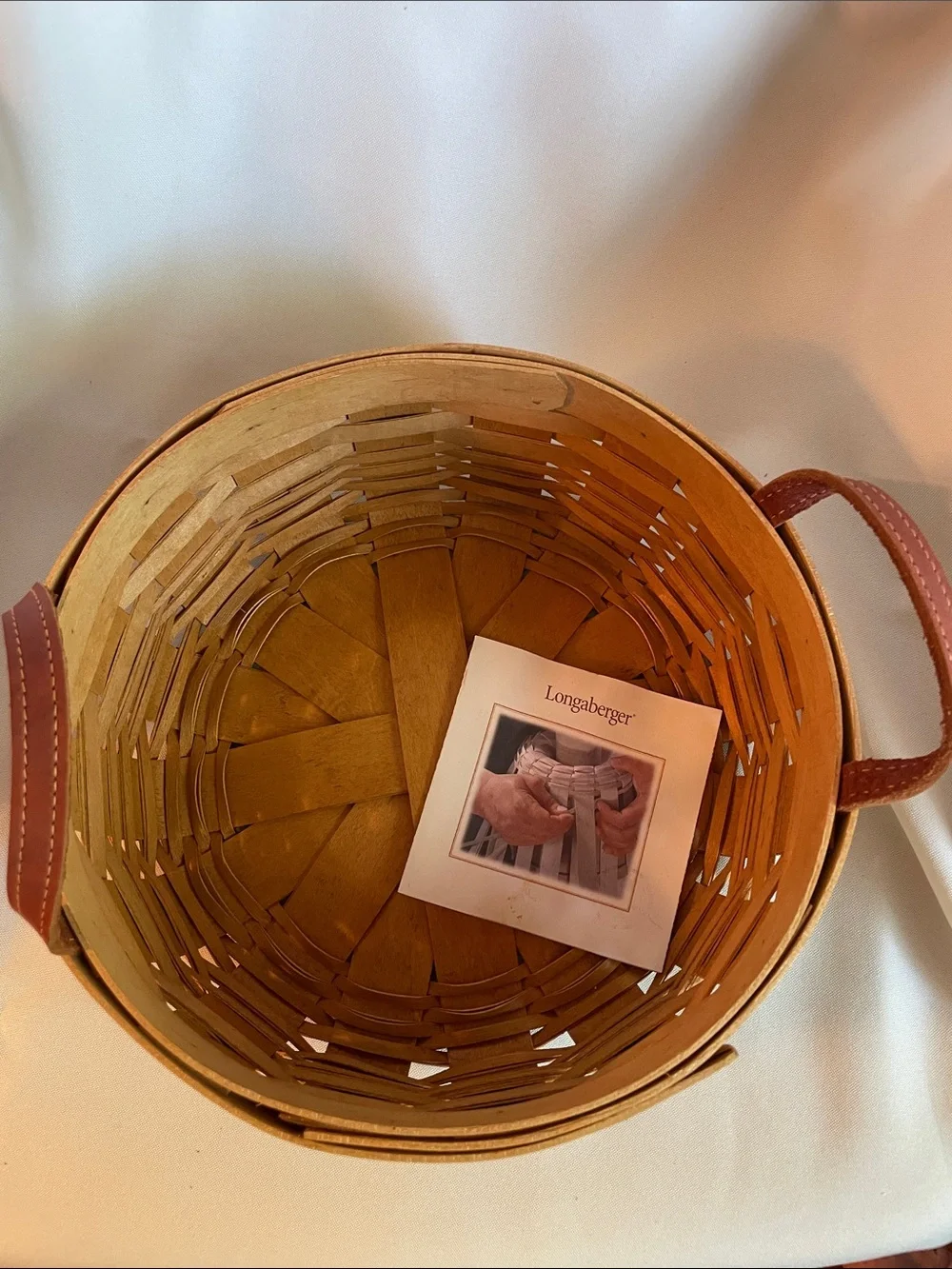 Longaberger Darning Basket